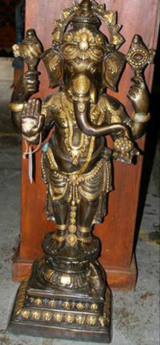 Hindu elephant god Ganesh